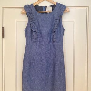 Aryn K - Denim shift dress